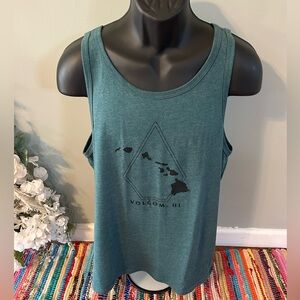 NEW Volcom Hawaii Stone Company Tank Top Shirt Surf Hawiian Islands Pipeline
